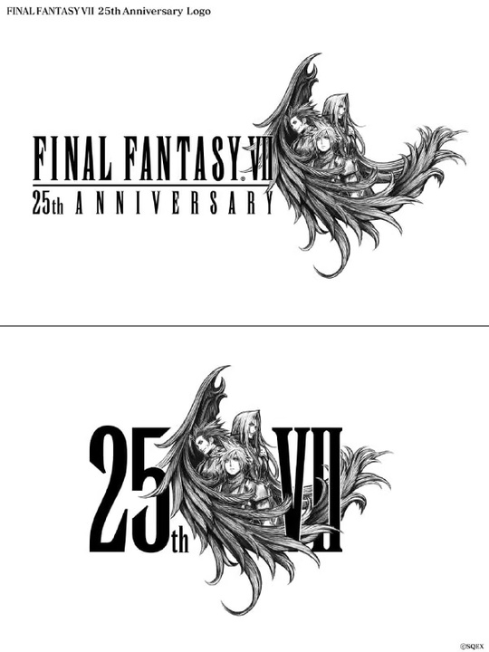 Square Enix представила логотип до 25-річчя Final Fantasy VII