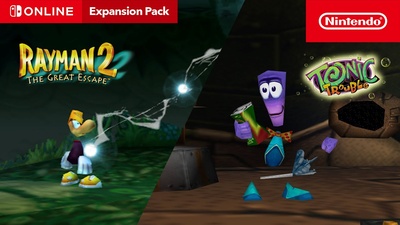Rayman 2 та Tonic Trouble поповнять Nintendo Switch Online 17 грудня