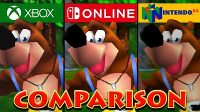 Відеопорівняння Banjo-Kazooie: Xbox проти Nintendo Switch та N64