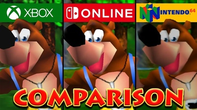 Відеопорівняння Banjo-Kazooie: Xbox проти Nintendo Switch та N64