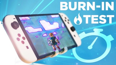 Nintendo Switch OLED витримала 1800 годин статичного зображення без вигорання