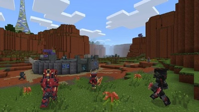 До Minecraft додали 8 нових скінів у стилі Halo Infinite