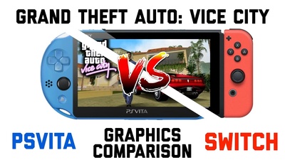 Порівняння GTA Vice City: офіційний ремастер на Switch проти PS Vita