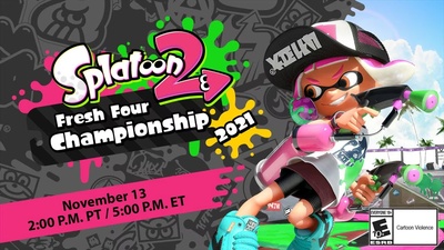 Анонс трансляції чемпіонату Splatoon 2: Fresh four championship