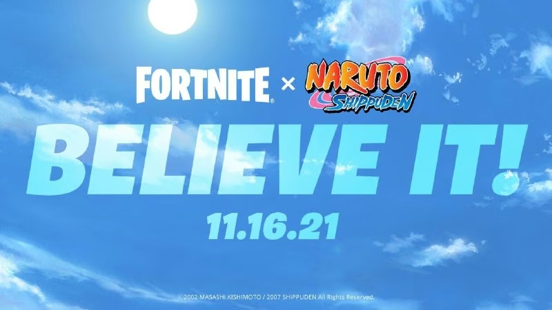 Колаборація Naruto та Fortnite: нові предмети та хаб