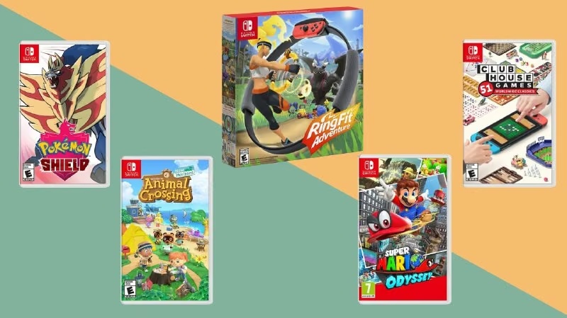 Топ-10 найбільш продаваних ігор для Nintendo Switch