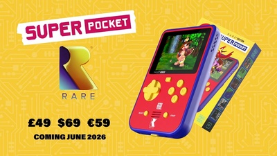 Evercade анонсувала нову портативну консоль з іграми Rare
