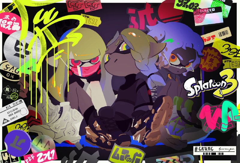 Розробники Splatoon 3 привітали гравців з Геловіном новим артом