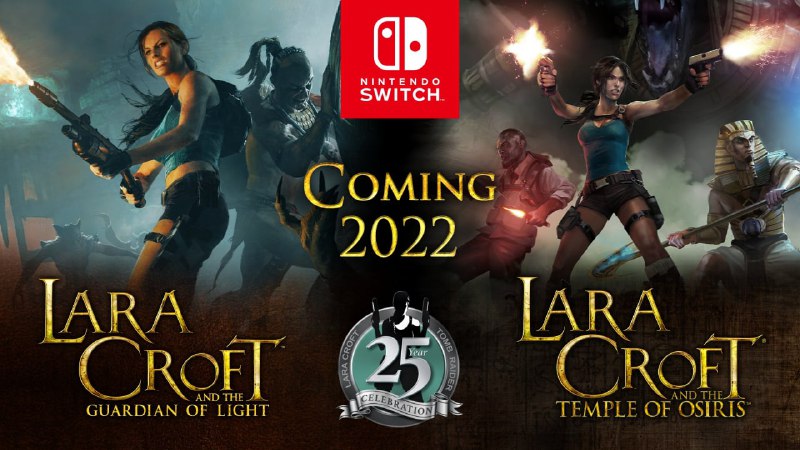 Дві гри про Лару Крофт вийдуть на Nintendo Switch у 2022 році