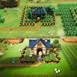 Стрімерка відтворила селище Мейб з Link's Awakening в Animal Crossing