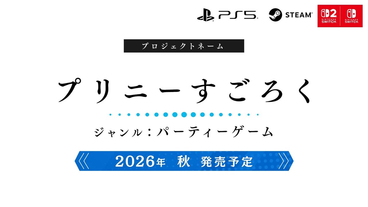 Nippon Ichi Software анонсувала паті-гру Prinny Sugoroku для Switch 2 та інших платформ