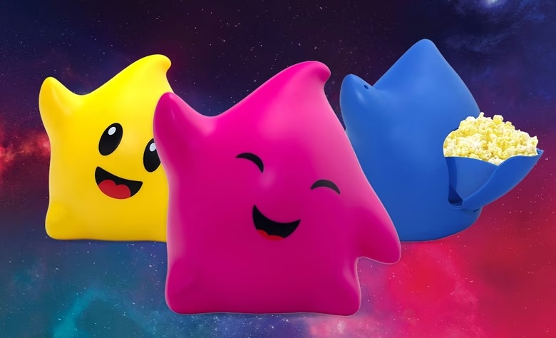 Cineplex представила мерч до The Super Mario Galaxy Movie: відра для попкорну та аксесуари