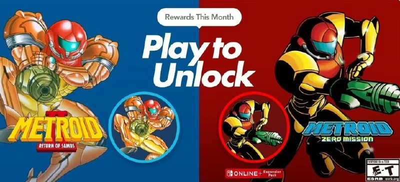 Нові іконки Metroid для підписників Nintendo Switch Online