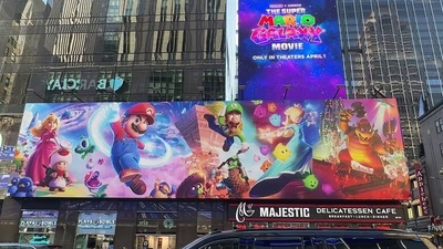 Рекламна кампанія Super Mario Galaxy Movie захопила вулиці Нью-Йорка