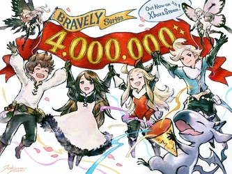 Серія Bravely подолала відмітку у 4 мільйони проданих копій по всьому світу