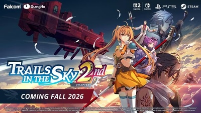Trails in the Sky 2nd Chapter вийде на Switch та Switch 2 восени 2026 року