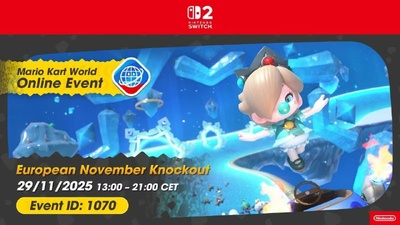 Європейський нокаут чемпіонат у Mario Kart World