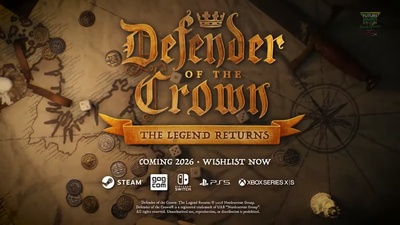 Defender of the Crown: The Legend Returns вийде на Switch у 2026 році