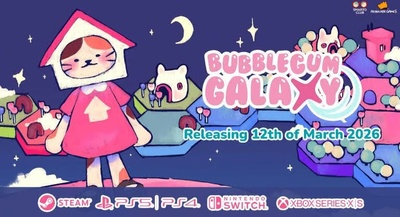 Bubblegum Galaxy вже доступна на Nintendo Switch: відбудуйте всесвіт по плитці