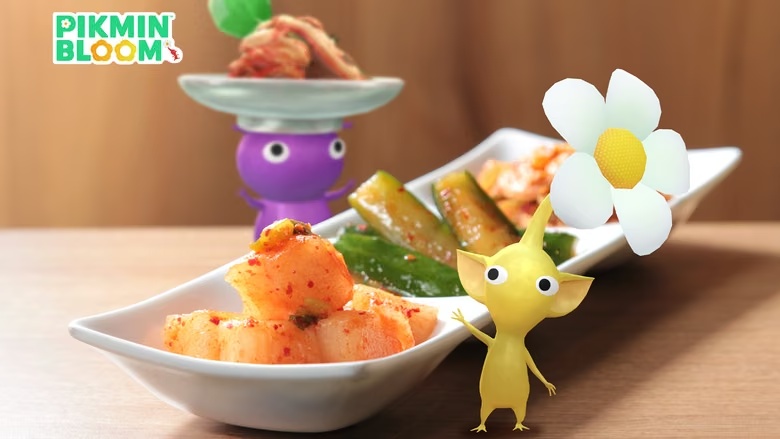 Нові Пікміни з декором кімчі вже доступні у Pikmin Bloom