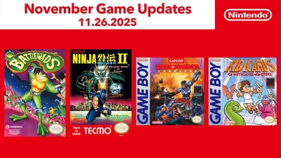 Нові ігри NES та GameBoy в бібліотеці Nintendo Switch Online