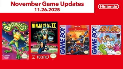 Нові ігри NES та GameBoy в бібліотеці Nintendo Switch Online