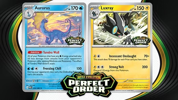 Святкуйте вихід Pokémon TCG: Mega Evolution—Perfect Order з промо-картками