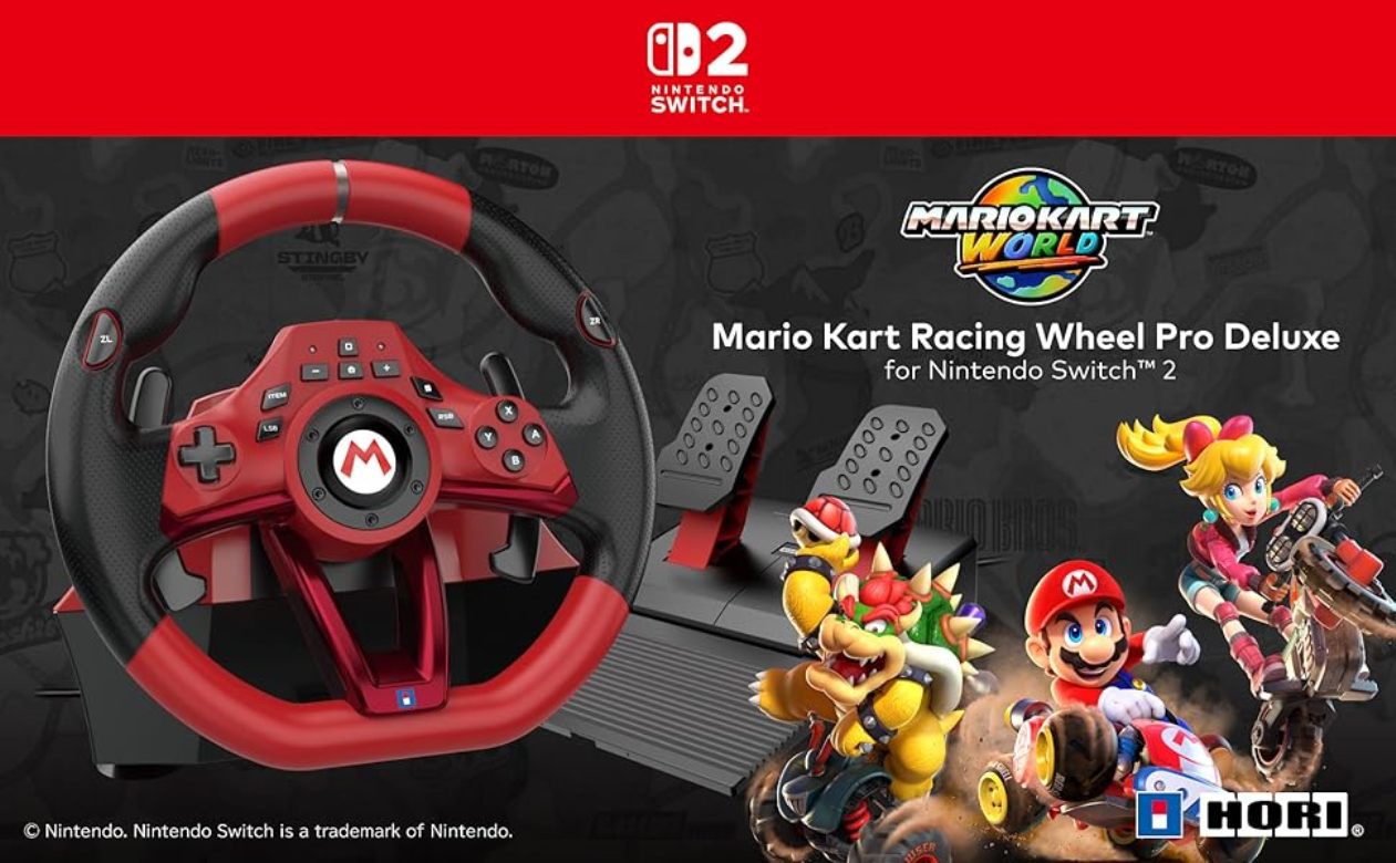 Switch 2 отримає ліцензійне кермо Mario Kart World: відкрито попередні замовлення