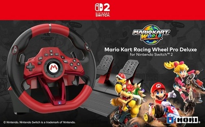Switch 2 отримає ліцензійне кермо Mario Kart World: відкрито попередні замовлення