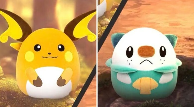 Райчу та Ошавотт стануть новими Squishmallows: анонсовано поповнення колекції Покемонів