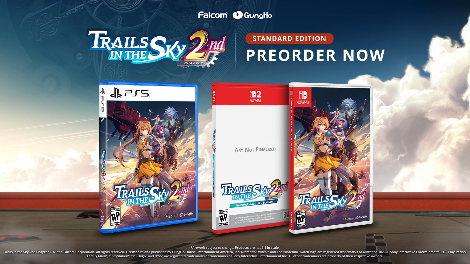 Оновлення передзамовлень Nintendo: Trails in the Sky 2nd Chapter та новинки для Switch 2