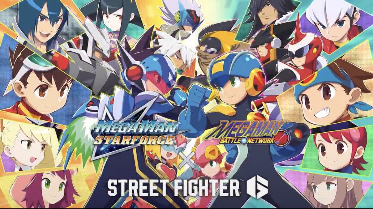 Колаборація Street Fighter 6 та серій Mega Man Star Force і Battle Network