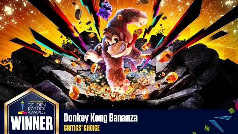 Переможці Golden Joystick Awards: тріумф Silksong та Donkey Kong