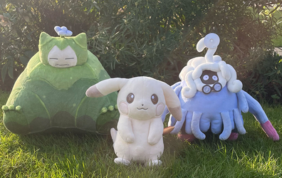 Pokémon Center випустить плюшеві іграшки за мотивами Pokémon Pokopia цього літа