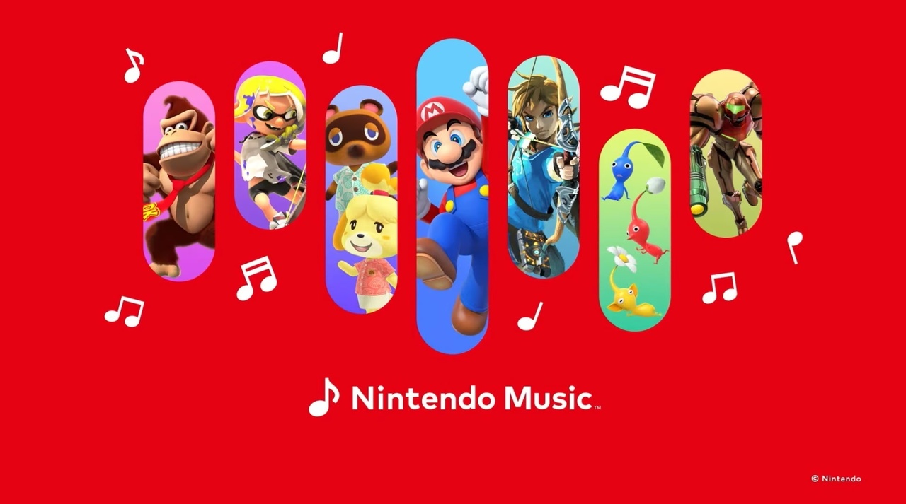 Nintendo Music: Повний список ігор, саундтреки яких доступні в додатку