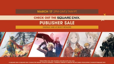 Розпродаж видавця Square Enix 2026 уже розпочався: знижки на хіти для Switch