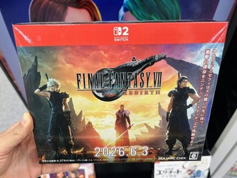 Реклама Final Fantasy VII Rebirth для Switch 2 вже з’явилася в японських магазинах