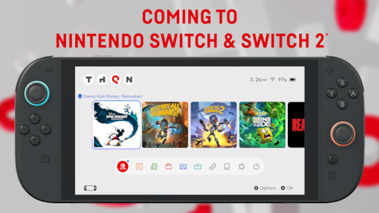 THQ Nordic анонсувала лінійку ігор для Switch 2 та нову частину Губки Боба