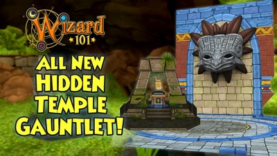 Wizard101 представляє нове випробування Hidden Temple Gauntlet