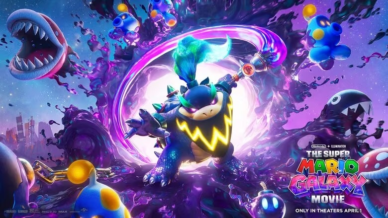 Wonder Боузер-молодший став зіркою нового постера The Super Mario Galaxy Movie