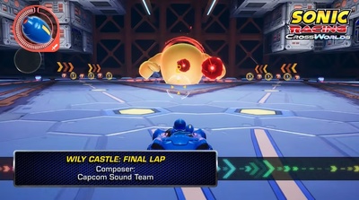 Послухайте тему Wily Castle з майбутнього Mega Man Pack для Sonic Racing: CrossWorlds
