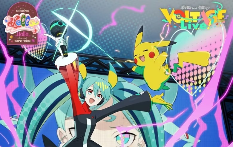 Pokémon та Хацуне Міку: представлено нову ілюстрацію для проєкту Project VOLTAGE