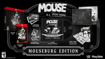 Mouse: P.I. for Hire отримає фізичне видання на Switch 2, версію для Switch 1 знову відкладено
