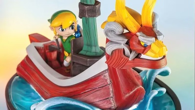 First 4 Figures перевипустить статуетку Лінка на Королі Червоних Левів з The Wind Waker