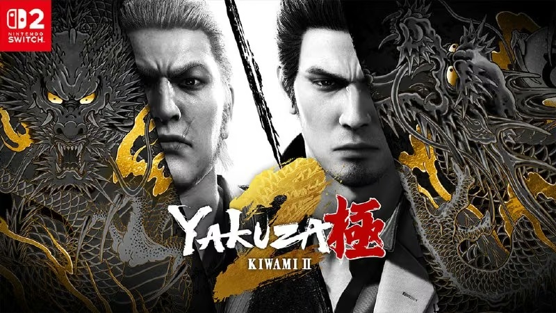 Розміри Yakuza: Kiwami та Yakuza: Kiwami 2 для Nintendo Switch