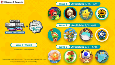 Super Mario Bros. Wonder: нові іконки для передплатників Nintendo Switch Online