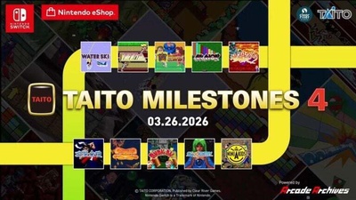 TAITO Milestones 4 вже доступна на Nintendo Switch: 10 класичних ігор