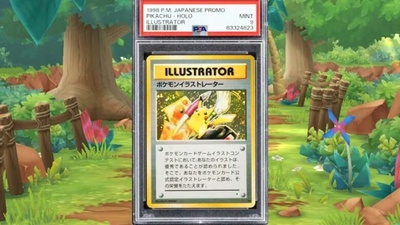 Рідкісну картку Pikachu Illustrator продали на аукціоні за 1,4 мільйона доларів