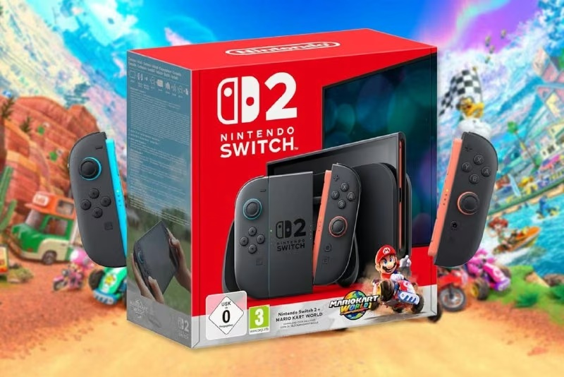 Amazon у Британії знизив ціну на бандл Nintendo Switch 2