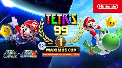 Tetris 99: Анонсовано 52-й Maximus Cup у стилі Super Mario Galaxy